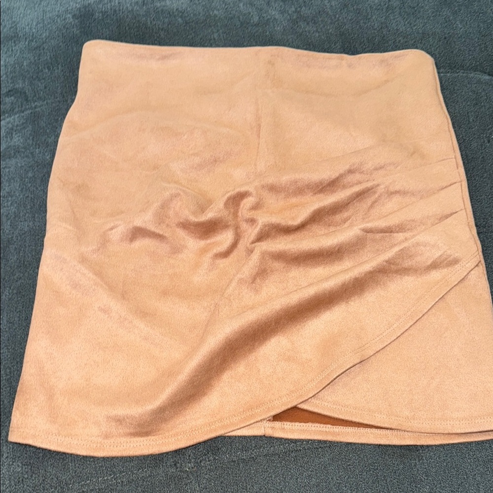 Active USA Orange Pink Wrap Mini Skirt Casual
